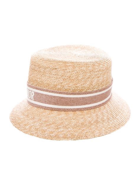 christian dior straw hat.